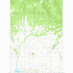 United States Geological Survey Volcano Butte, MT (1972, 24000-Scale) digital map