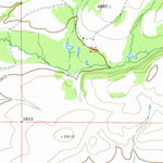 United States Geological Survey Volcano Butte, MT (1972, 24000-Scale) digital map