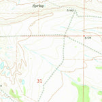 United States Geological Survey Volcano Reef, MT (1968, 24000-Scale) digital map