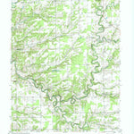 United States Geological Survey Volga, IN (1956, 24000-Scale) digital map