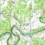 United States Geological Survey Volga, IN (1956, 24000-Scale) digital map