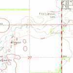 United States Geological Survey Volga, SD (1968, 24000-Scale) digital map
