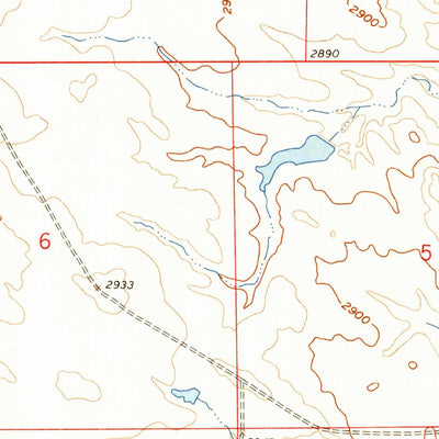 United States Geological Survey Volunteer NW, SD (1959, 24000-Scale) digital map