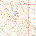 United States Geological Survey Volunteer NW, SD (1959, 24000-Scale) digital map
