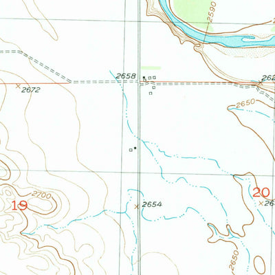 United States Geological Survey Volunteer, SD (1951, 24000-Scale) digital map