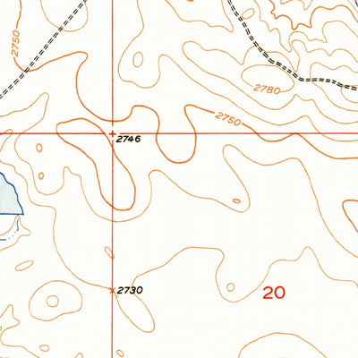 United States Geological Survey Volunteer SE, SD (1951, 24000-Scale) digital map