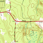 United States Geological Survey Voluntown, CT-RI (1943, 24000-Scale) digital map