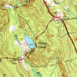 United States Geological Survey Voluntown, CT-RI (1943, 24000-Scale) digital map