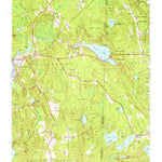 United States Geological Survey Voluntown, CT-RI (1953, 24000-Scale) digital map