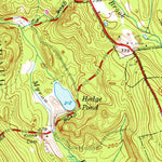 United States Geological Survey Voluntown, CT-RI (1953, 24000-Scale) digital map