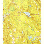 United States Geological Survey Voluntown, CT-RI (1953, 31680-Scale) digital map