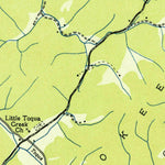 United States Geological Survey Vonore, TN (1935, 24000-Scale) digital map