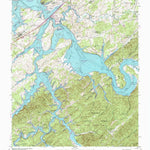 United States Geological Survey Vonore, TN (1941, 24000-Scale) digital map