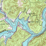 United States Geological Survey Vonore, TN (1941, 24000-Scale) digital map