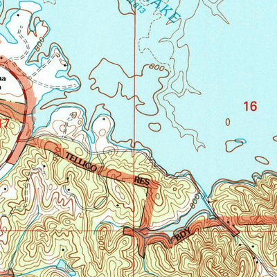 United States Geological Survey Vonore, TN (2003, 24000-Scale) digital map