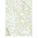United States Geological Survey Voorheesville, NY (2023, 24000-Scale) digital map