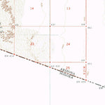 United States Geological Survey Vopoki Ridge, AZ (1965, 62500-Scale) digital map