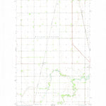 United States Geological Survey Voss, ND (1972, 24000-Scale) digital map