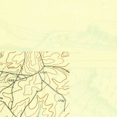 United States Geological Survey Voss, TX (1932, 62500-Scale) digital map