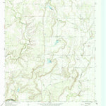 United States Geological Survey Voss, TX (1967, 24000-Scale) digital map
