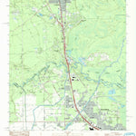 United States Geological Survey Voth, TX (1993, 24000-Scale) digital map