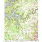 United States Geological Survey Vox, KY (1979, 24000-Scale) digital map