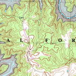 United States Geological Survey Vox, KY (1979, 24000-Scale) digital map
