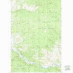 United States Geological Survey Vulcan Mountain, WA (1988, 24000-Scale) digital map