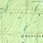 United States Geological Survey Vulcan Mountain, WA (1988, 24000-Scale) digital map