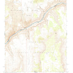 United States Geological Survey Vulcans Throne, AZ (1967, 24000-Scale) digital map