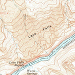 United States Geological Survey Vulcans Throne, AZ (1967, 24000-Scale) digital map