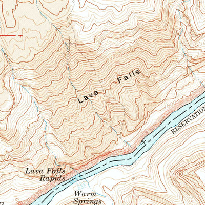 United States Geological Survey Vulcans Throne, AZ (1967, 24000-Scale) digital map