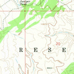 United States Geological Survey Vulcans Throne SE, AZ (1967, 24000-Scale) digital map