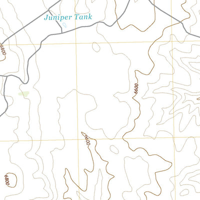 United States Geological Survey Vulcans Throne SE, AZ (2021, 24000-Scale) digital map