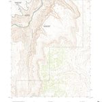 United States Geological Survey Vulcans Throne SW, AZ (2021, 24000-Scale) digital map