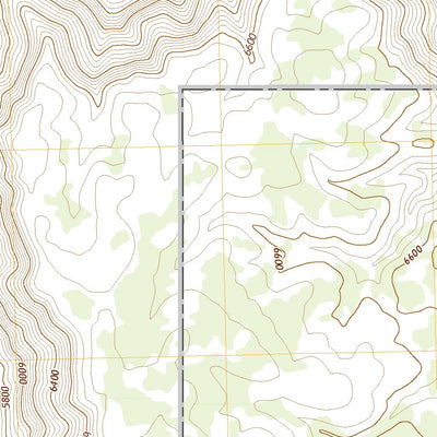 United States Geological Survey Vulcans Throne SW, AZ (2021, 24000-Scale) digital map