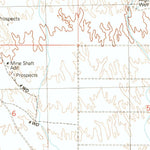 United States Geological Survey Vulture Mine, AZ (1990, 24000-Scale) digital map