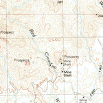 United States Geological Survey Vulture Mine, AZ (1990, 24000-Scale) digital map