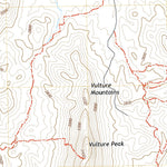 United States Geological Survey Vulture Peak, AZ (2021, 24000-Scale) digital map