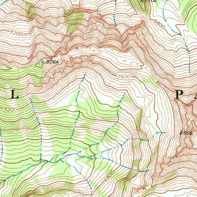 United States Geological Survey Vulture Peak, MT (1968, 24000-Scale) digital map
