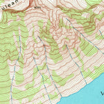 United States Geological Survey Vulture Peak, MT (1968, 24000-Scale) digital map