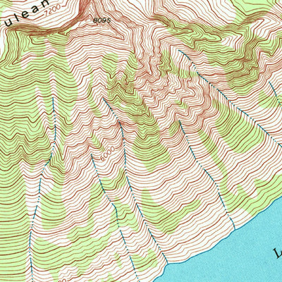 United States Geological Survey Vulture Peak, MT (1968, 24000-Scale) digital map