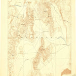United States Geological Survey Vya E, NV-OR (1886, 250000-Scale) digital map