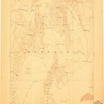 United States Geological Survey Vya E, NV-OR (1893, 250000-Scale) digital map