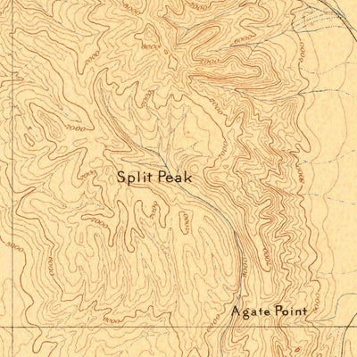 United States Geological Survey Vya E, NV-OR (1893, 250000-Scale) digital map