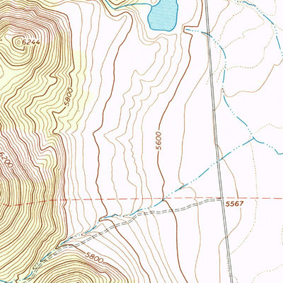 United States Geological Survey Vya, NV (1966, 24000-Scale) digital map