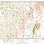 United States Geological Survey Vya, NV-OR-CA (1962, 250000-Scale) digital map