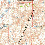 United States Geological Survey Vya, NV-OR-CA (1962, 250000-Scale) digital map