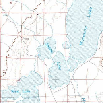 United States Geological Survey Vya, NV-OR-CA (1987, 100000-Scale) digital map