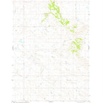 United States Geological Survey W L Butte, MT (1979, 24000-Scale) digital map